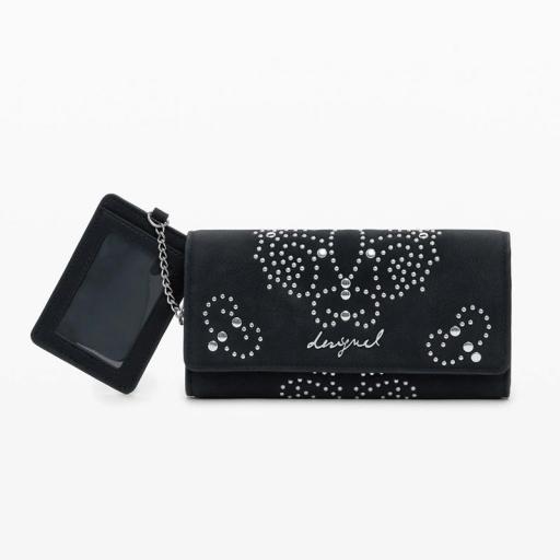 Desigual Monedero Poker Face Mariona Black 25WAYP462000