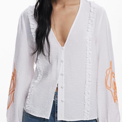 Desigual Blusa Hoja 25WWBW06 [4]