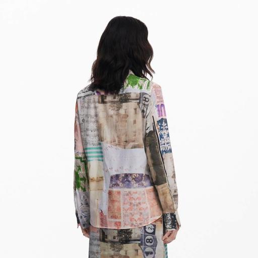 Desigual Camisa Photopostal 25WWCW18 6063 [2]
