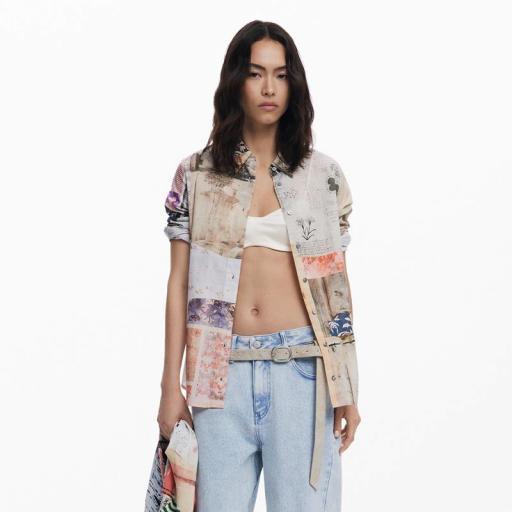 Desigual Camisa Photopostal 25WWCW18 6063 [0]
