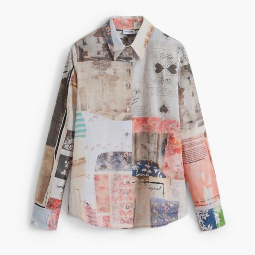 Desigual Camisa Photopostal 25WWCW18 6063 [3]