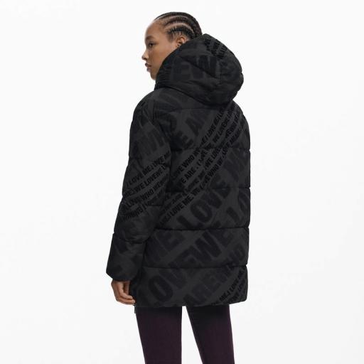 Desigual chaqueta Acolchada Cadera Flock 25WWEW232000 [2]