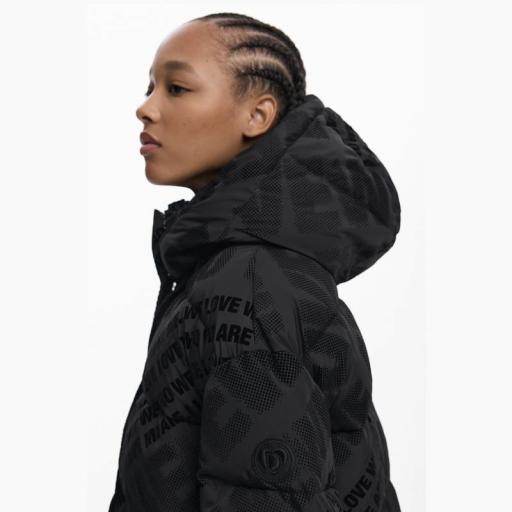 Desigual chaqueta Acolchada Cadera Flock 25WWEW232000 [1]
