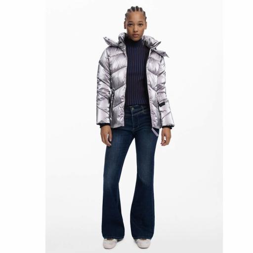 Desigual Chaqueta Acolchada Metalizada 25WWEW29 3035 [1]