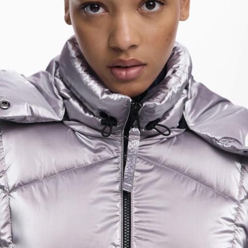 Desigual Chaqueta Acolchada Metalizada 25WWEW29 3035 [2]