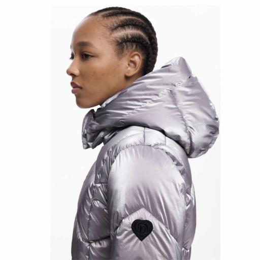 Desigual Chaqueta Acolchada Metalizada 25WWEW29 3035 [4]