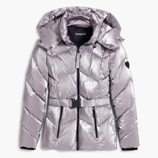 Desigual Chaqueta Acolchada Metalizada 25WWEW29 3035 [6]