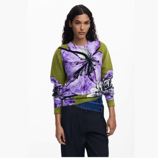 Desigual Jersey Orquidea Lacroix 25WWJF42 3113 [0]