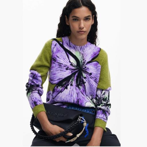 Desigual Jersey Orquidea Lacroix 25WWJF42 3113 [2]