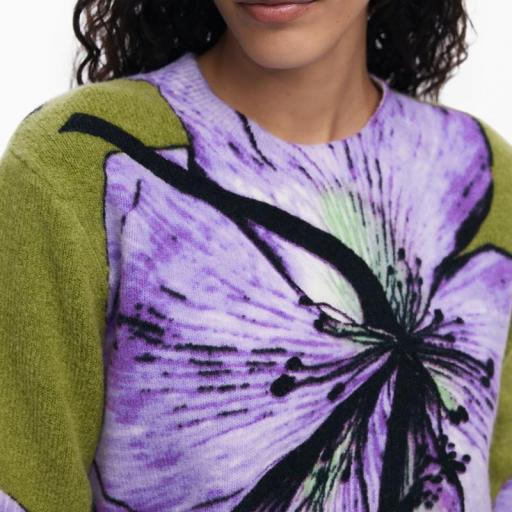 Desigual Jersey Orquidea Lacroix 25WWJF42 3113 [4]