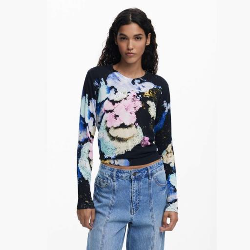 Desigual Jersey Nenufar Lacroix 25WWJF46 5025 [0]