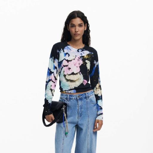 Desigual Jersey Nenufar Lacroix 25WWJF46 5025 [1]