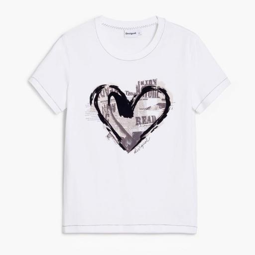 Desigual Camiseta Letter Core 25WWTK041000 [3]