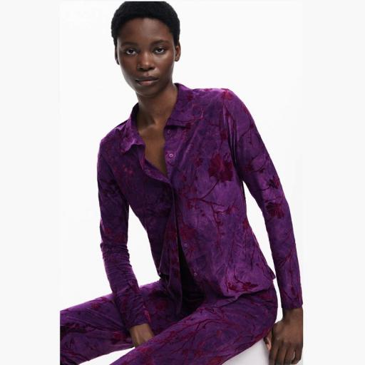 Desigual Camiseta Abotonada Alina 25WWTK293028 [1]