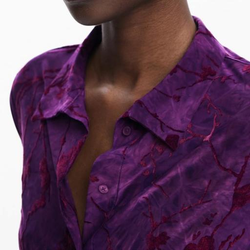 Desigual Camiseta Abotonada Alina 25WWTK293028 [3]