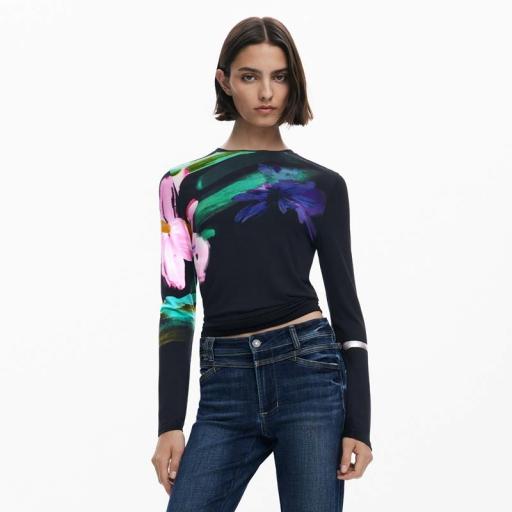 Desigual Camiseta Lena 25WWTK32 2000 [1]