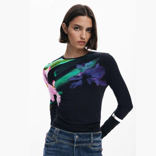 Desigual Camiseta Lena 25WWTK32 2000 [3]