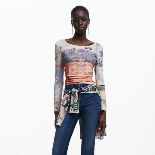 Desigual Camiseta Limbani 25WWTK33 [0]