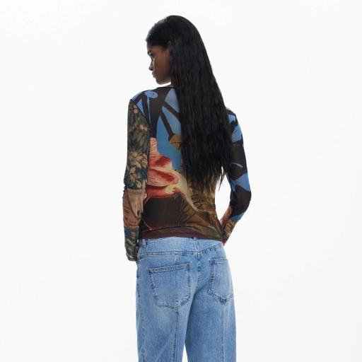 Desigual Camiseta Dragon Lacroix 25WWTK39 5028 [3]
