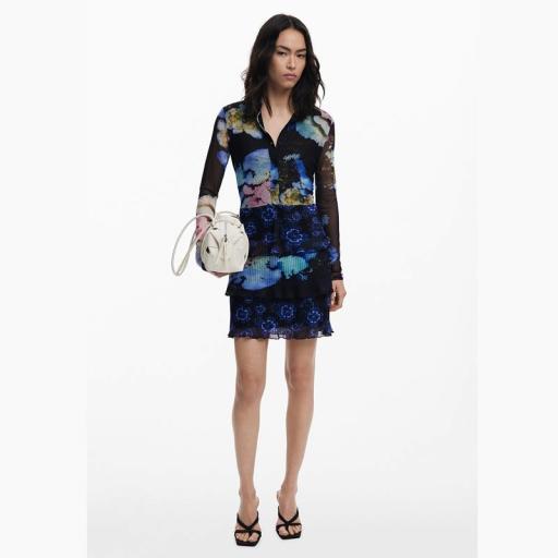 Desigual Vestido Coral Lacroix 25WWVK10