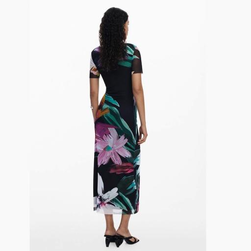 Desigual Vestido Bernadette Flores Acuarelas 25WWVK192000 [3]