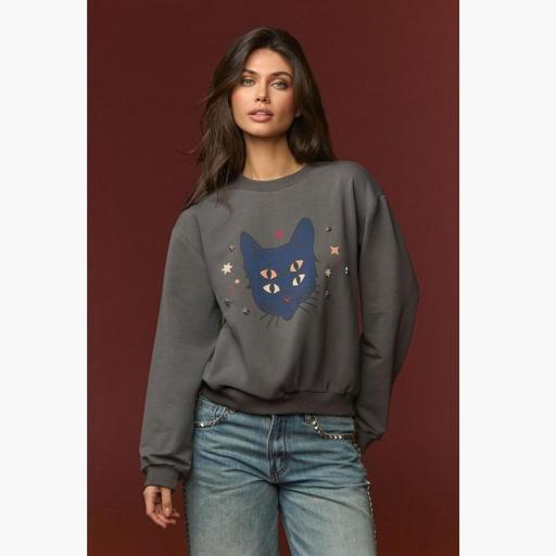 Minueto Blue Kat Sudadera 262051 [0]