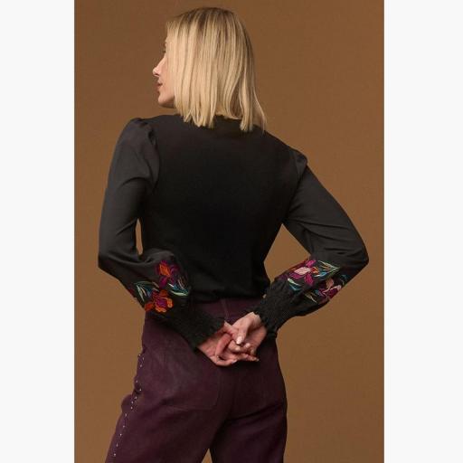 Minueto Black Boho Top 262071 [5]
