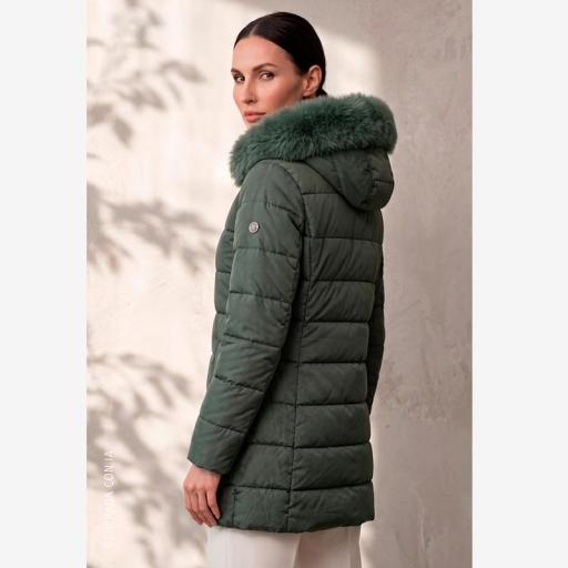 Roberto Bassi Parka Acolchada Filin Verde 265715 [1]