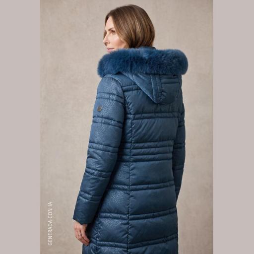 Roberto Bassi Parka Acolchada Flota Azul 265716 [3]