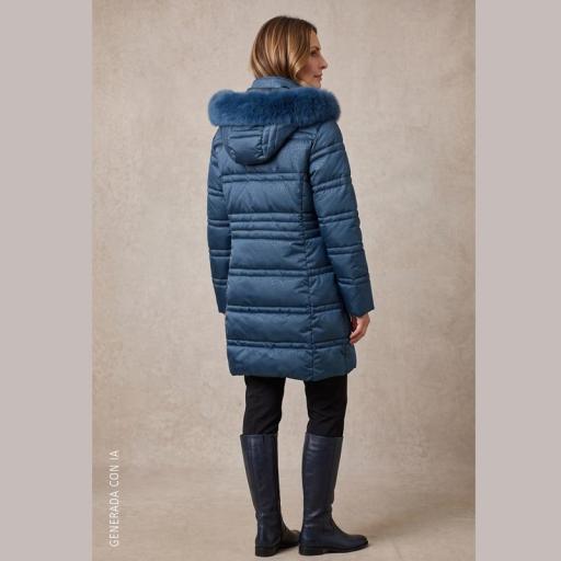 Roberto Bassi Parka Acolchada Flota Azul 265716 [4]