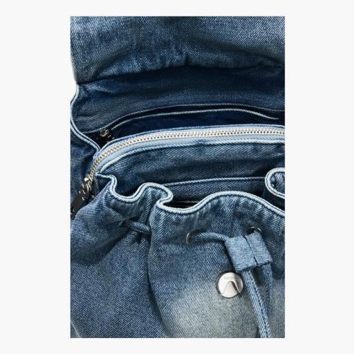 Desigual Mochila Denim Half Logo Luena Mini 26SAKD07 [6]