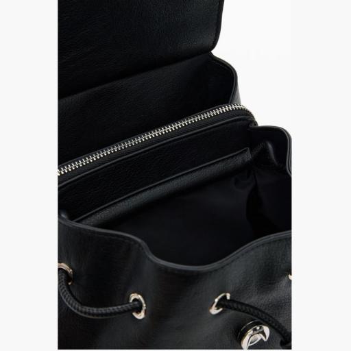 Desigual Mochila HALF LOGO LUENA MINI BLACK 26SAKP19 [4]