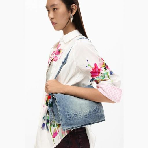 Desigual Bolso Half Logo Denim Venecia 26SAXD285005 [4]