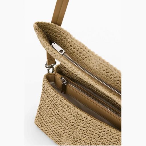 Desigual Bolso Half Logo Raffia Venecia 26SAXO031014 [5]