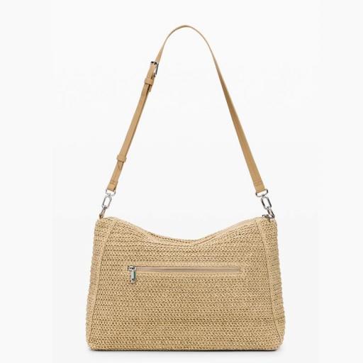 Desigual Bolso Half Logo Raffia Leiria 26SAXO041014 [3]