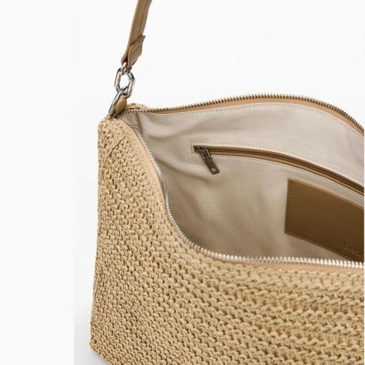 Desigual Bolso Half Logo Raffia Leiria 26SAXO041014 [5]