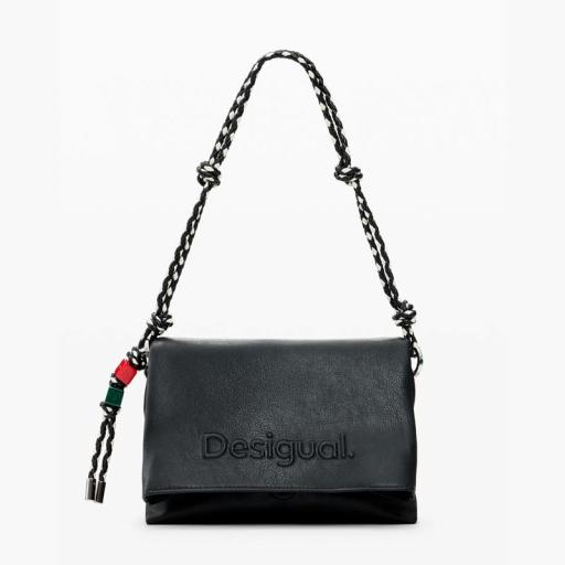 Desigual Bolso Half Logo Venecia Black 26SAXP61 2000