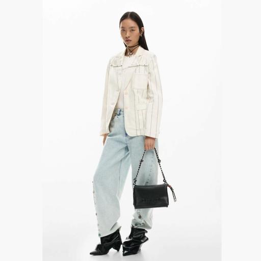 Desigual Bolso Half Logo Venecia Black 26SAXP61 2000 [1]