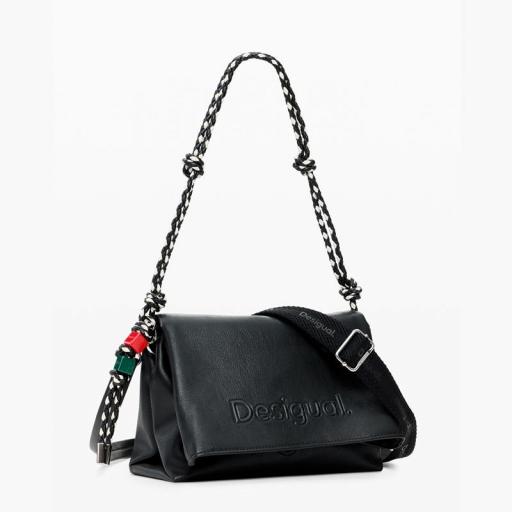 Desigual Bolso Half Logo Venecia Black 26SAXP61 2000 [2]