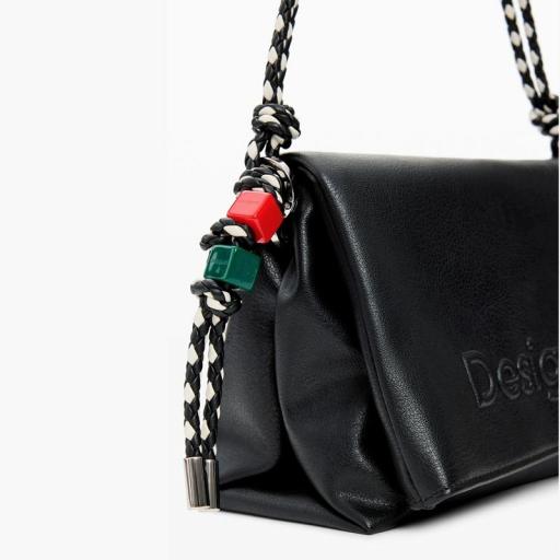 Desigual Bolso Half Logo Venecia Black 26SAXP61 2000 [4]