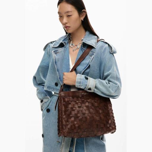 Desigual Bolso Argon Camel Buxton 26SAXPA06064 [5]