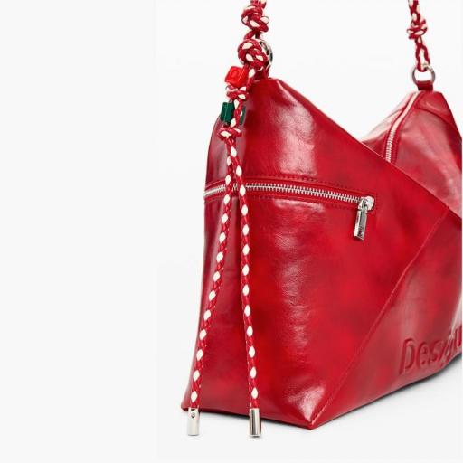 Desigual Bolso Half Logo Leiria Red 26SAXPA8 3000 [1]
