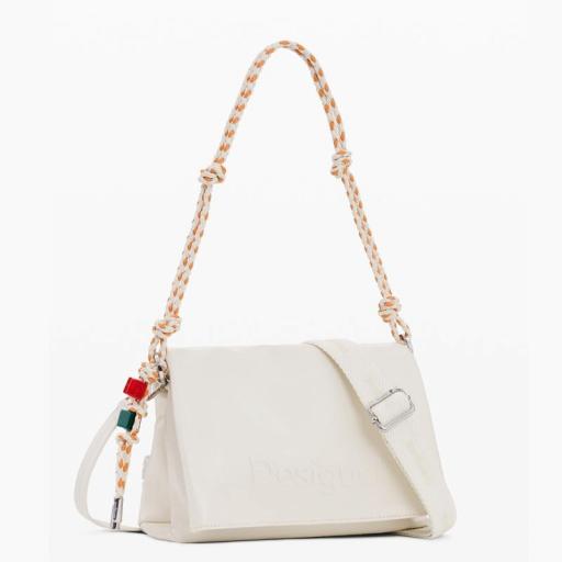 Desigual Bolso Half Logo Venecia Ecru 26SAXPAB1008 [0]