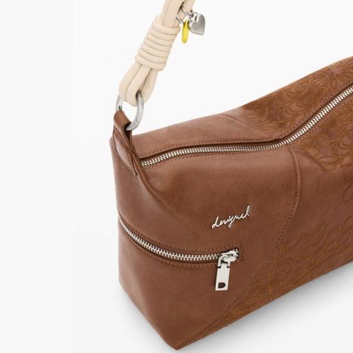 Desigual Bolso mediano Sierra Camel Huntington 26SAXPB6 [4]