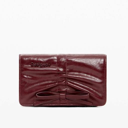 Desigual Monedero Rodio Emma 2.0 Burgundy 26SAYP12 3032