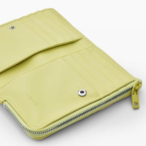 Desigual Monedero Rodio Emma Lime 26SAYP134013 [3]