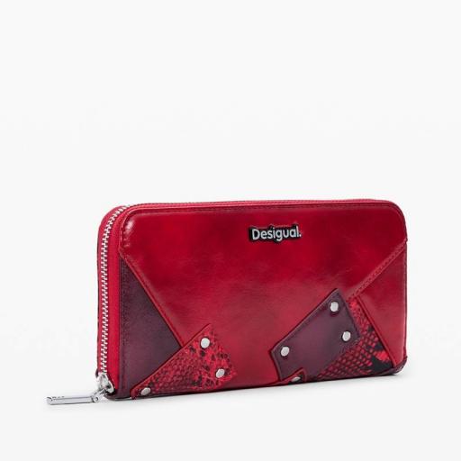 Desigual Monedero Glow Red Fiona 26SAYP18
