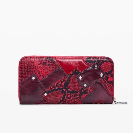Desigual Monedero Glow Red Fiona 26SAYP18 [1]
