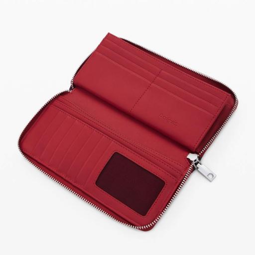 Desigual Monedero Glow Red Fiona 26SAYP18 [2]