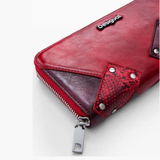 Desigual Monedero Glow Red Fiona 26SAYP18 [4]